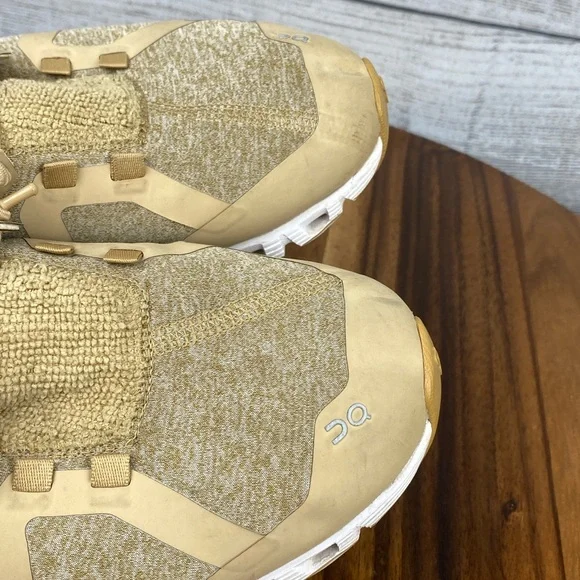 On Running Beige Athletic Shoes - Picture 13 of 14